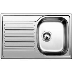 Évier TIPO 45 S Compact 780x500 mm, inox brillant