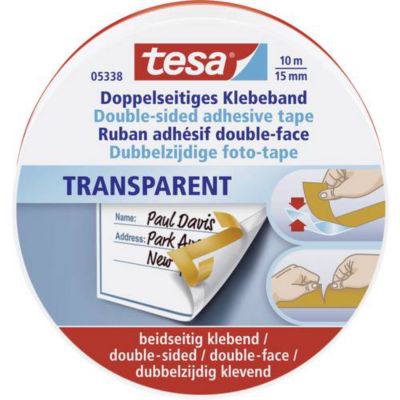 Ruban adhésif double face extra fin tesa 05338 00000 01 10 x 15 mm