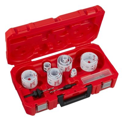 Pack de 13 scies cloche Hole Dozer Milwaukee 20 mm 76 mm 49224102