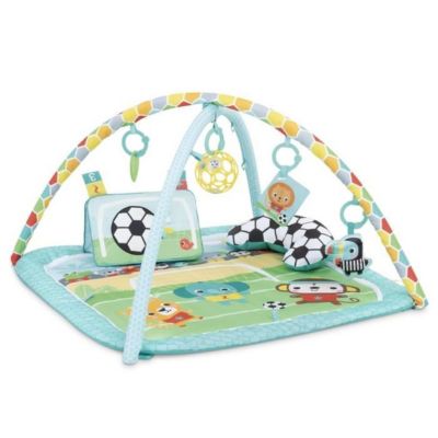 Tapis d'éveil BRIGHT STARTS Football multicolore 47 x 74 x 74 cm avec jouets détachables