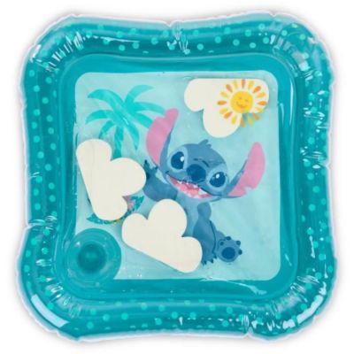 Bright Starts, Tapis d'eau gonflable multisensoriel Disney Baby Stitch bleu, dès la naissance pour garçon - vue 3
