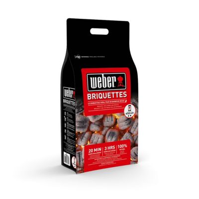 Weber - Briquettes de charbon de bois Weber 4kg