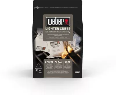 Weber - Sac de cubes allume-feu Weber 22 pièces