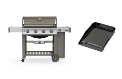 Barbecue gaz Weber Genesis 2 E410 gris + plancha