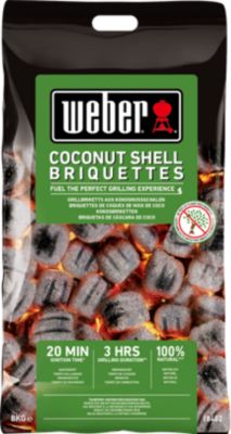 Weber - Sac de briquettes de noix de coco Weber 8kg