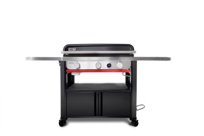 Plancha gaz 76 cm sur chariot - vue 3