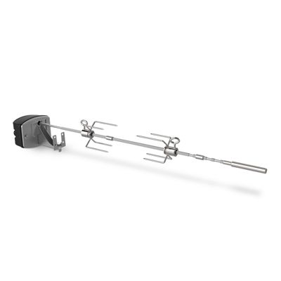 Rôtissoire Weber Spirit Compatible barbecue gaz et à pellet Standard Gaz - vue 2