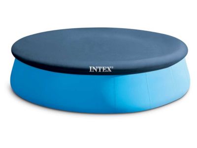 Intex Bâche de protection pour piscine autoportée diamètre 3,96 m - Bleu - vue 3