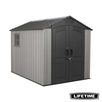 Abris de jardin extérieur 5,96m² Lifetime gris