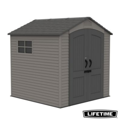 Abri de jardin résine Lifetime Landmark 60501 Gris surface totale 4.54 m² - Lifetime
