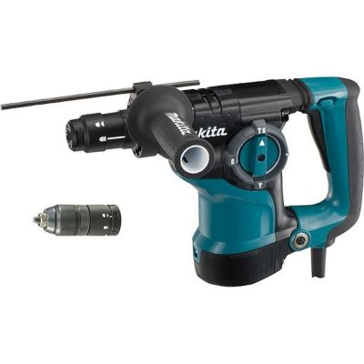 Perfo-burineur MAKITA HR2811FT 800 W, SDS-Plus, 3 fonctions, éclairage intégré