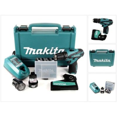 Perceuse-Visseuse Makita DF330DWE – 10,8 V, 2 Batteries 1,3 Ah, 18 Réglages de Couple - vue 3