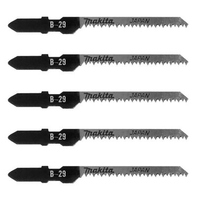 Lame de scie sauteuse pour bois contre plaqué et PVC coupe chantournée pour finitions long. utile 42 mm Makita A 80400
