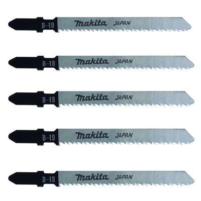 Lot De 5 Lames Makita A-85715 Hcs Pour Scie Sauteuse