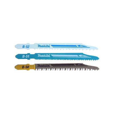 Lames de scie sauteuse Makita B 06292 Assortiment de 3 lames express pour bois et métal - vue 2