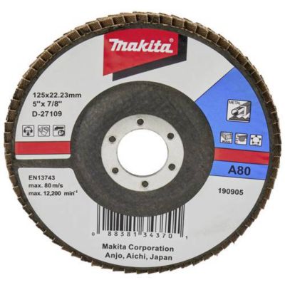 Makita Disque à lamelles 125 mm A80 D 27109