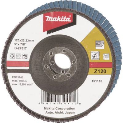 Makita D 27517 Disque à lamelles 125 mm grain 120