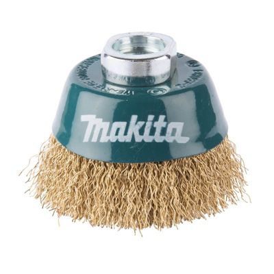 Makita Brosse boisseau à fils acier ondulés pour meuleuses d'angle 230 mm D 39746 - vue 2