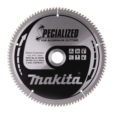 lame de scie SPECIALIZED aluminium Makita B 33336 - vue 3
