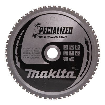 Lames Carbure "specialized" Panneaux Sandwichs, Pour Scies Circulaires Makita