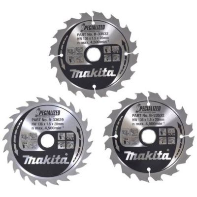 Scie Cloche Makita B-33897 – Kit 3 Pièces pour Bois - vue 4