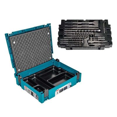 Coffret Forets et Burins SDS-Plus Makita B-53877 – 17 Pièces, Mak-Pac - vue 4