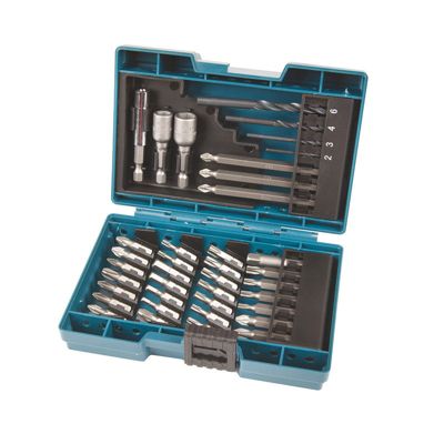 Coffret Embouts et Forets MAKITA B-54106 – 38 Pièces, Acier, Perçage Métal - vue 4