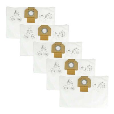 Lot de Sacs Filtrants en Tissu Makita W107418353 – Lot de 5 pour VC4210L/M - vue 3