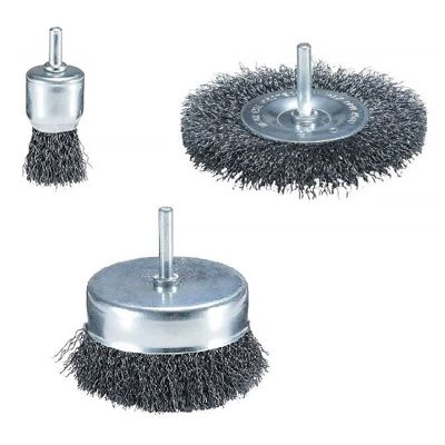 Brosses boisseau pour perceuse MAKITA D 66070 Lot de 3 Métal Décapage - vue 5