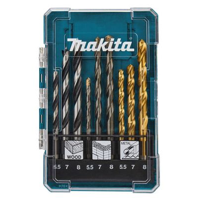 Makita c forets métal maçonnerie bois - 9 pièces - vue 4