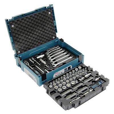 Makita C MAKPAC Outillage à main 120 PCS - E-08713 Argent - vue 3