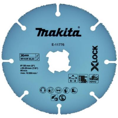 Makita Trennscheibe 125mm Uni.X Lock E 11776 Disque à tronçonner 125 mm 1 pc - vue 4