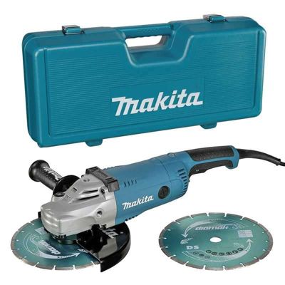 Meuleuse d'Angle Makita GA9020RFK3 – Ø230mm 2200W avec 2 Disques Diamant - vue 5