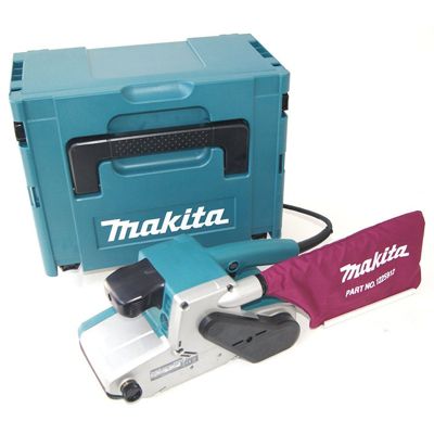 Ponceuse à Bande MAKITA 9911J – 650W, 76 x 457 mm, Sac Collecteur, Vitesse 75-270 m/min - vue 6