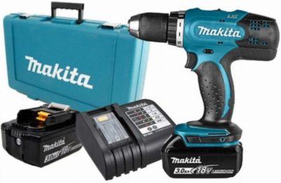 Perceuse Visseuse Sans Fil Makita DDF453SFE – 2 Vitesses, 2 Batteries 3Ah, Mandrin 13mm - vue 3