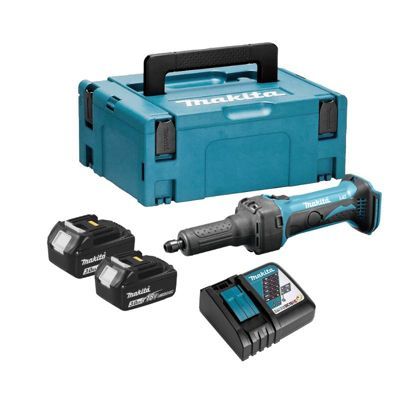 Meuleuse Droite Makita DGD800RFJ – 80 W, 25000 tr/min, 18 V - vue 2