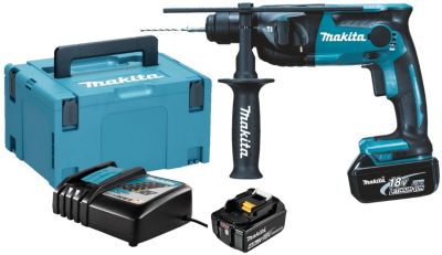 Makita Perforateur SDS Plus 18 V Li Ion 4 Ah 16 mm DHR165RMJ - vue 4