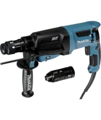 Perceuse a percussion makita hr2631ftj filaire 800 W 230 V 5.0 Ah