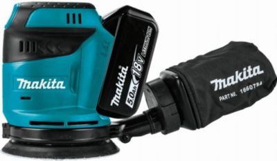Ponceuse Excentrique Makita DBO180RTJ – 18V Li-Ion, Ø 125 mm, Aspiration Intégrée - vue 5