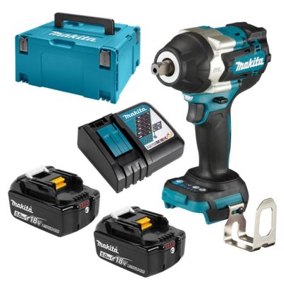 Boulonneuse à Chocs Makita DTW701RTJ – 18V, 700 Nm, 2 Batteries 5.0 Ah, Makpac - vue 5