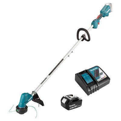 Coupe Bordures Sans Fil Makita DUR192LRT – 18 V, Largeur de Coupe 30 cm, Batterie 5,0 Ah - vue 2