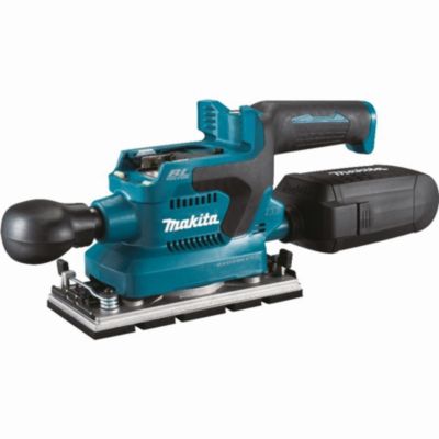 Ponceuse vibrante 18 V sans fil DBO380Z - patin 93 x 185 mm, 3 vitesses, livrée avec abrasif et sac