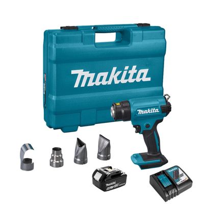 Souffleur de chaleur Makita DHG181RT 18 V 1x5 0 Ah accu.