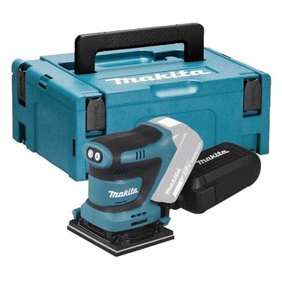 Ponceuse vibrante 18v 112x102 mm -solo-et Makpac MAKITA DBO480ZJ