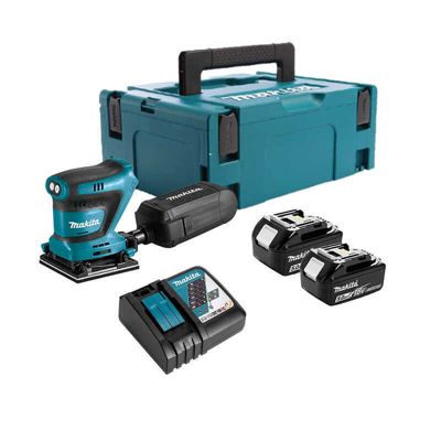 Ponceuse Vibrante Makita DBO480RTJ – 18V Semelle En Plastique - vue 7