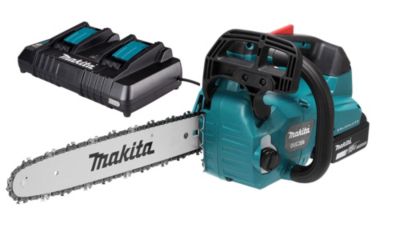 Tronçonneuse LXT® 36V 2x18V MAKITA avec 2 batteries 18V 5.0Ah chargeur double DUC356T001 - vue 3