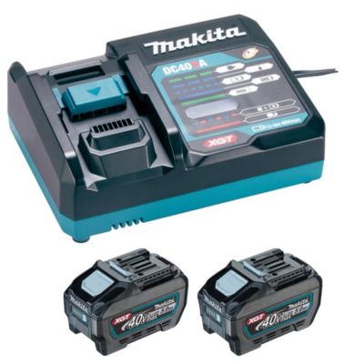 Pack batterie 2x5.0 Ah avec chargeur MAKITA 1911V6 0 - vue 2