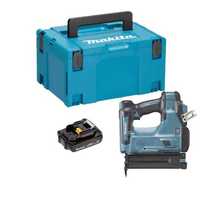 Makita DBN500Y1J Cloueur à batteries 18V Li Ion set 1x batterie 1 5Ah dans MAKPAC 18 Gauge 15 50mm - vue 5