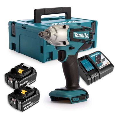 Boulonneuse À Chocs Makita DTW190RFJ – 18V Li-Ion 190 Nm avec 2 Batteries - vue 5