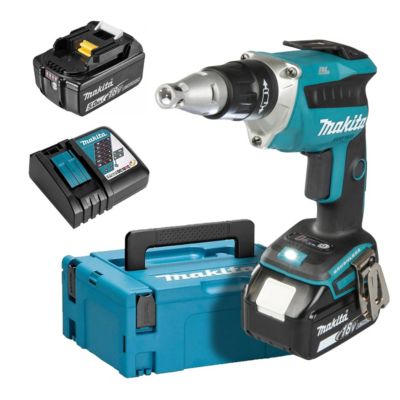 Visseuse Plaque De Plâtre Sans Fil Makita DFS452RTJ – 18 V, 4000 tr/min, 2 Batteries, Coffret - vue 7